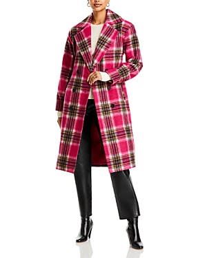 Aqua Plaid Duster Trench Coat - 100% Exclusive