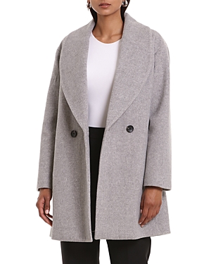 Bagatelle Mid Length Shawl Collar Cocoon Coat