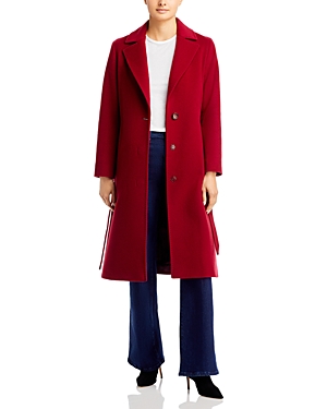 Cinzia Rocca Belted Wool Cashmere Coat