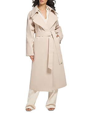 Dkny Oversized Belted Coat