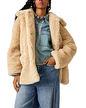 Free People Pretty Perfect Faux Fur Coat