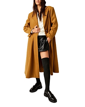 Free People Victoria Skirted Coat