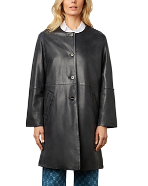 Gerard Darel Jemima Leather Coat