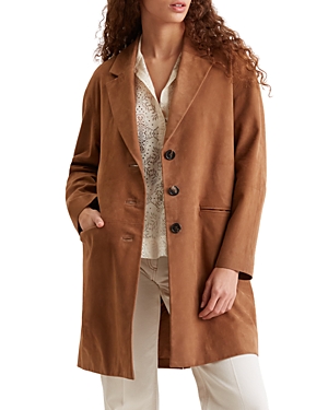 Gerard Darel Naeliss Suede Coat