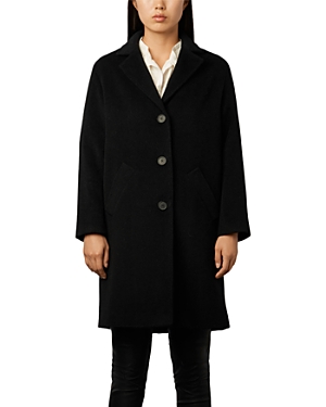 Gerard Darel Salisha Wool Single Breasted Coat