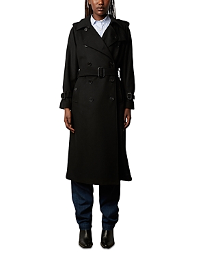 Gerard Darel Serge Double Breasted Coat