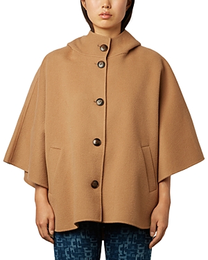 Gerard Darel Siana Hooded Wool Coat