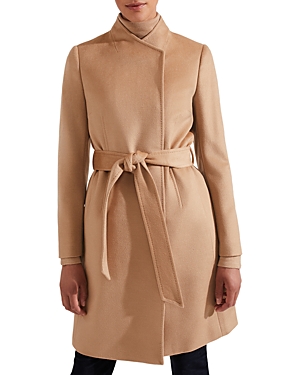 Hobbs London Ada Belted Wool Coat