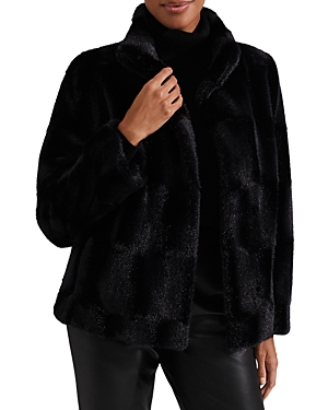 Hobbs London Andrea Faux Fur Coat