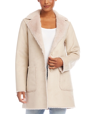 Karen Kane Faux Fur Coat