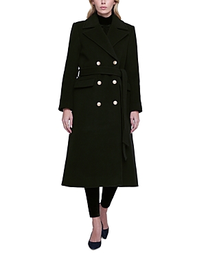 L'Agence Olina Double Breasted Belted Coat