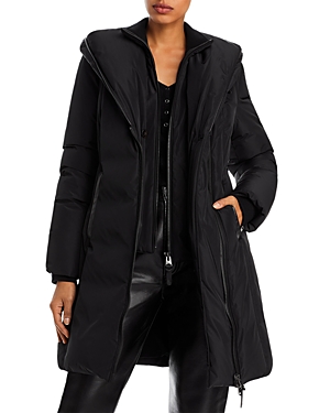 Mackage Kay Asymmetric Hooded Coat