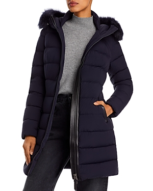 Mackage Shearling Trim Puffer Coat