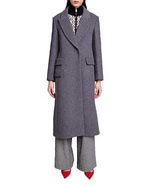 Maje Galagrey Long Coat