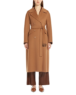 Max Mara Eric Double Breasted Belted Coat