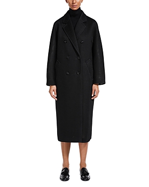 Max Mara Madame1 Perforated Double Breasted Coat