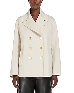 Max Mara Margo Wool Pea Coat