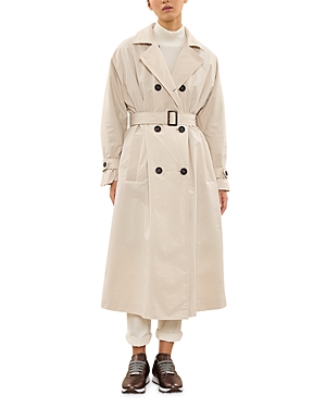 Peserico Double Breasted Trench Coat