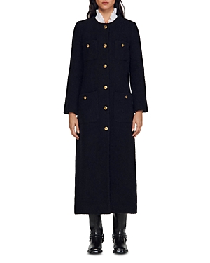 Sandro Matteo Boucle Coat