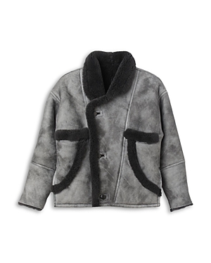 Sandro Selina Shearling Coat