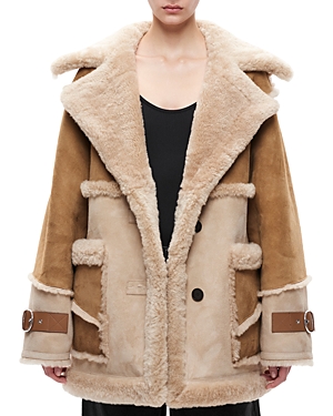 Shoreditch Ski Club Reva Shearling Coat