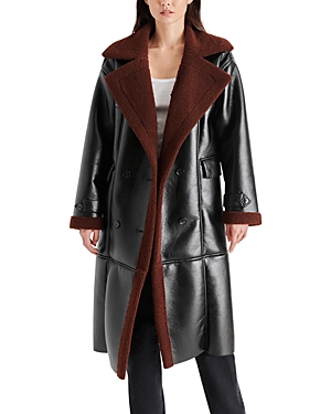 Steve Madden Kinzie Faux Shearling Coat