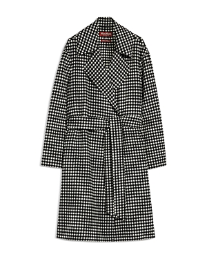 Studio Max Mara Alcade Wool Belted Wrap Coat