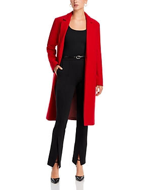 T Tahari Notched Lapel Coat