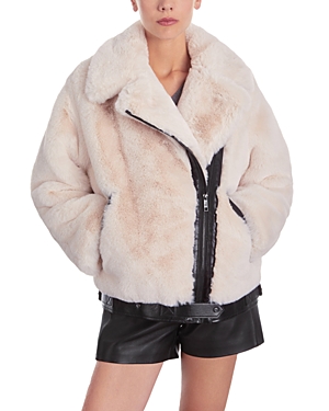 The Kooples Faux Fur Coat