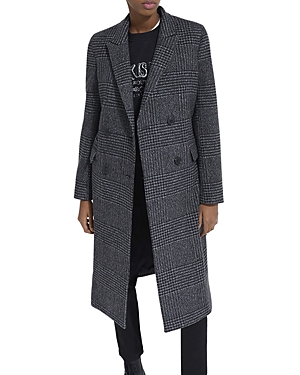 The Kooples Sandokan Chevron Coat