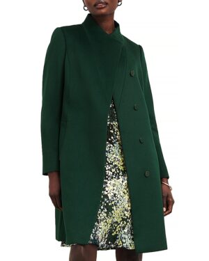Hobbs London Marissa Concealed Placket Coat