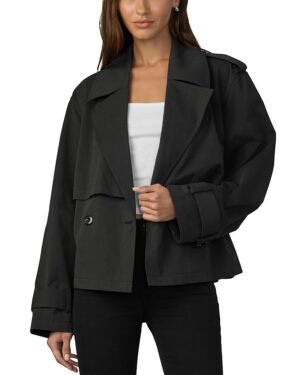Joe's Jeans The Liz Cropped Trench Coat